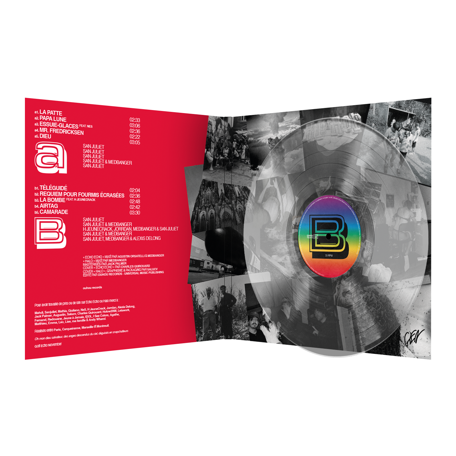 Vinyle “ECHO ECHO“ & “HALO“